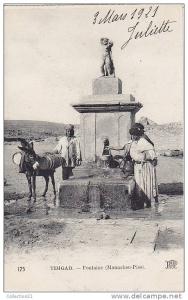 TIMGAD .... FONTAINE MANNEKEN PIS ... ANE