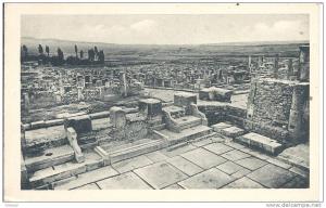 --  TIMGAD - LATRINES PUBLIQUES DU FORUM èè 1938