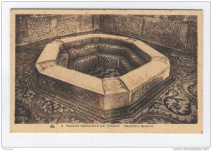 Algerie Alger RUINES ROMAINES DE TIMGAD Baptistère Byzantin