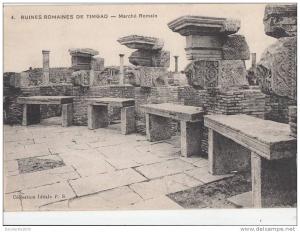 BR45184 Ruines romaines de Timgad marche Romain     2 scans