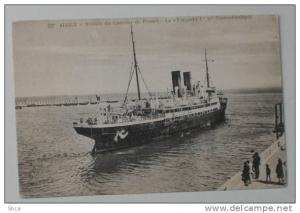 Bi1.c- TIMGAD Paquebot  Compagnie Generale Transatlantique Construit ACP Port de Bouc