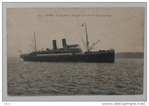 Bi1.b- TIMGAD Paquebot  Compagnie Generale Transatlantique Construit ACP Port de Bouc