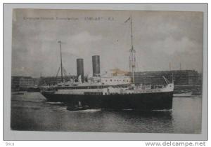 Bi1.a- TIMGAD Paquebot  Compagnie Generale Transatlantique Construit ACP Port de Bouc