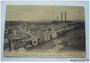 Ruines Romaines de TIMGAD - Temple du Génie de la Colonie