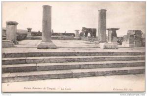 Algérie - Ruines Romaines de TIMGAD - La Curie
