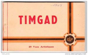 Carnet 20 Cpa de Timgad (ruines Romaines)