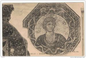 RUINES ROMAINES DE TIMGAD  MOSAIQUE