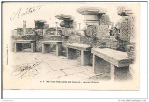 algerie ruines romaine de timgad,marché romain cpa bon état