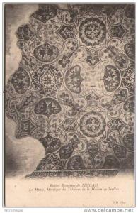 Ruines romaines de TIMGAD - Le Musée - Mosaïques du Tablium de la maison de Sertius