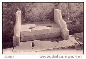Timgad  latrine double (paire de lunettes)