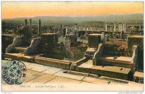 TIMGAD  Latrines Publiques. 2 Scans