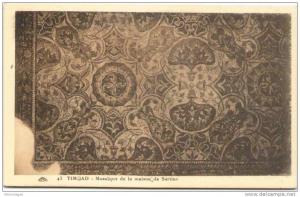 TIMGAD - Mosaïques de la Maison de Sertius