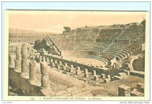 Ruines Romaines de TIMGAD / Théâtre