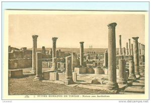 Ruines Romaines de TIMGAD /  Maison aux Jardinières