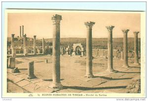Ruines Romaines de TIMGAD / Marché de Sertius