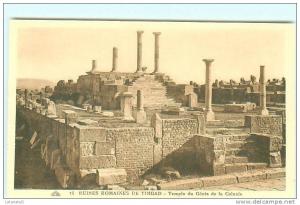 Ruines Romaines de TIMGAD / Temple du Génie de la Colonie