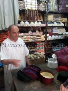 Tlemcen Artisanat, Chachias stanboul Souk Marocain chez Sejelmassi à la Rue Ibn Khaldoun