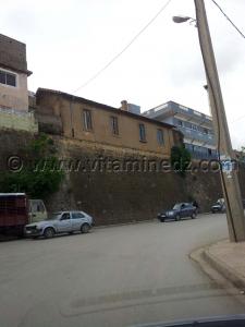 Rues de Tlemcen  maison construites sur le terrain de la Gare (Agadir)