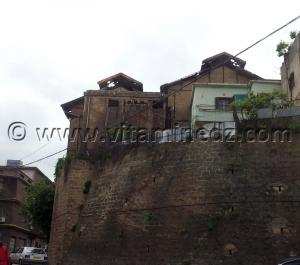 Rues de Tlemcen  maisons construites sur le terrain de la Gare (Agadir)
