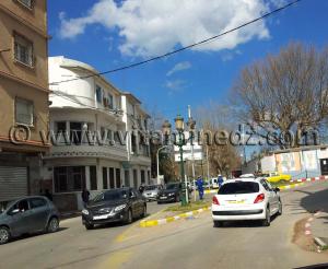 Rues de Tlemcen, Bel Air, Bd Mohamed V, CASNOS, Stade des 3 freres Zerga