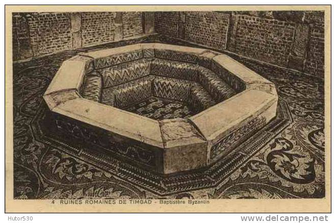 CPA ALGERIE - RUINES ROMAINES DE TIMGAD