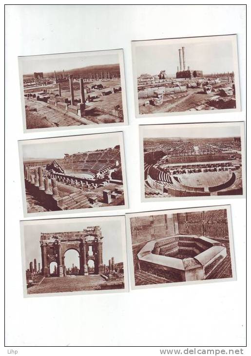 lot  204 CPA  10 mini photos de timgad dans leur embalage de présentation