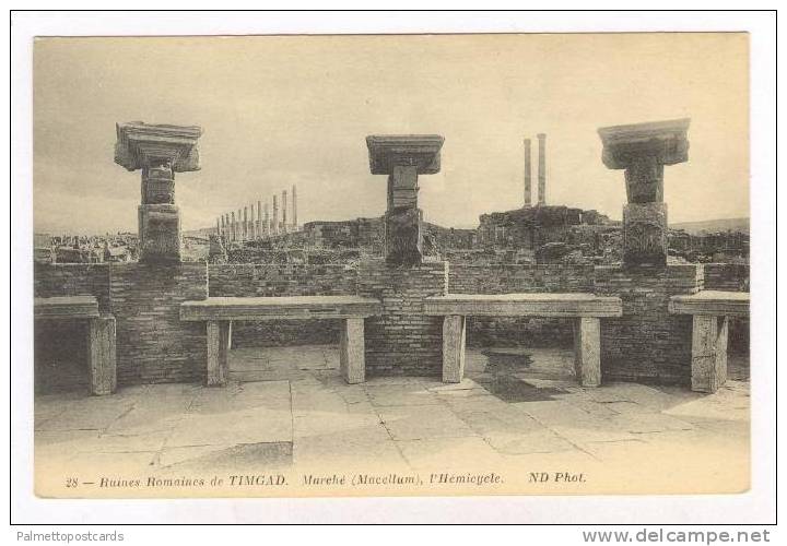 TIMGAD, Algeria, 00-10s Ruines Romaines