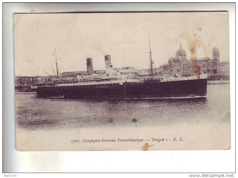 Compagnie Générale Transatlantique Timgad