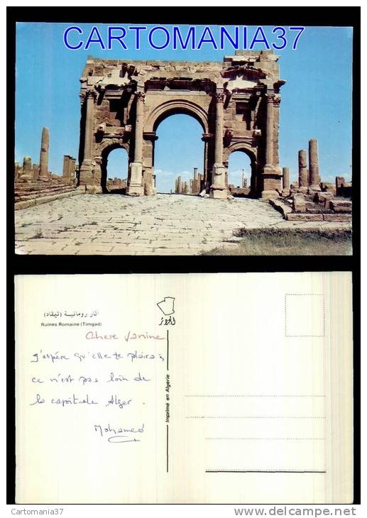 afrique-1250      algerie timgad ruines