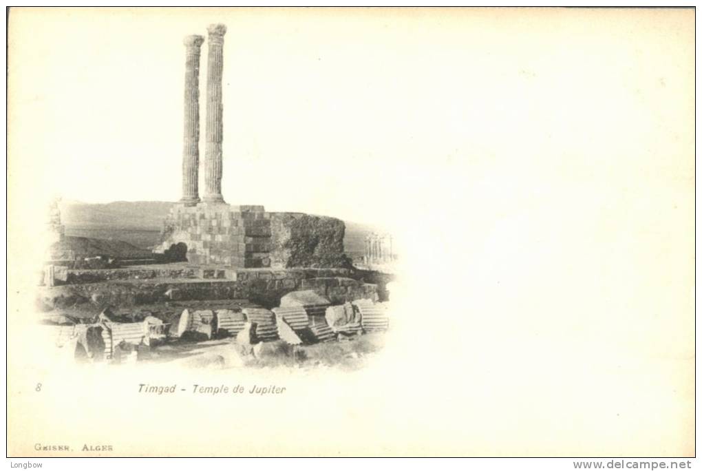 Timgad - Temple de Jupiter