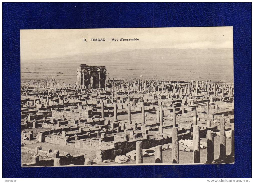ALGERIE / ALGERIEN  Timgad  Vue d'ensemble