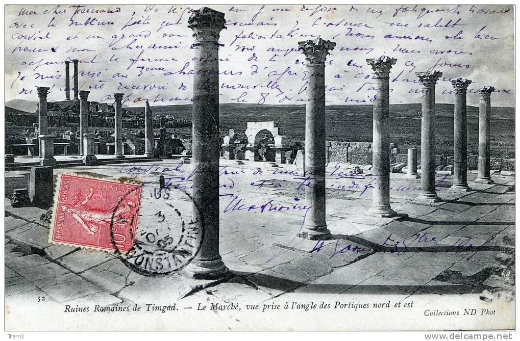 CP  ALGERIE    / /   TIMGAD    //    F11    953