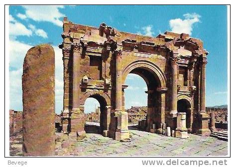 34-612 // ALGERIA -  TIMGAD -  THE ARCH  1973