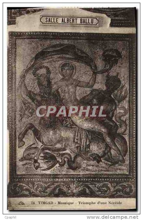 CPA Ruines Romaines De Timgad Triomphe d Une Nereide