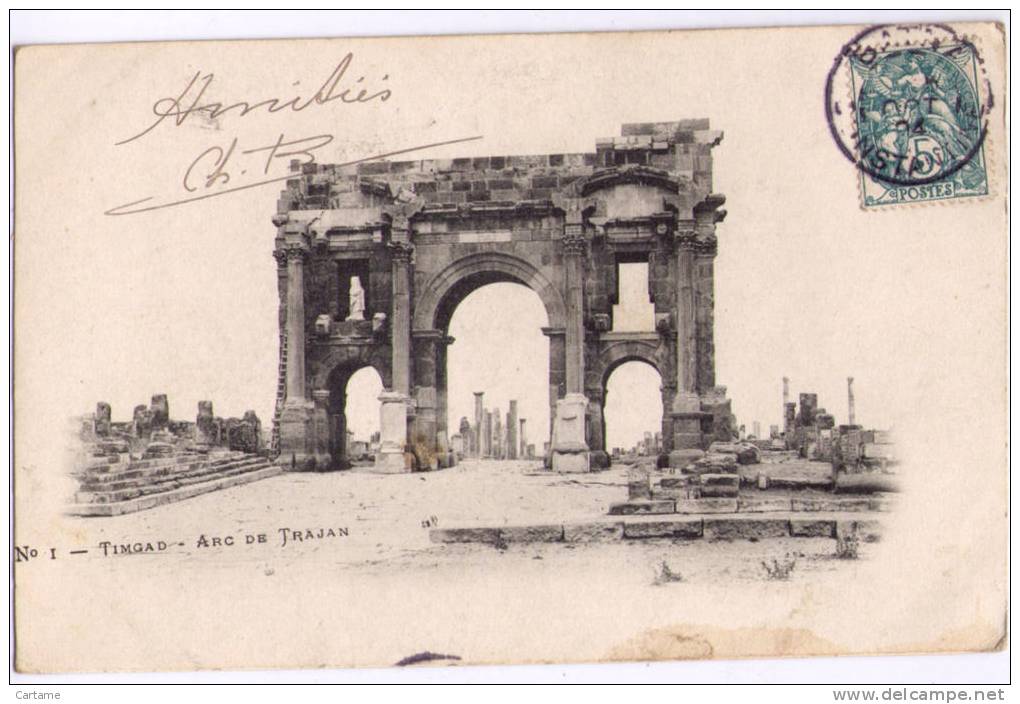 TIMGAD Arc de Trajan