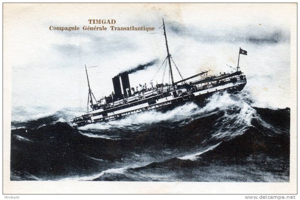 TIMGAD - Compagnie Générale Transatlantique -