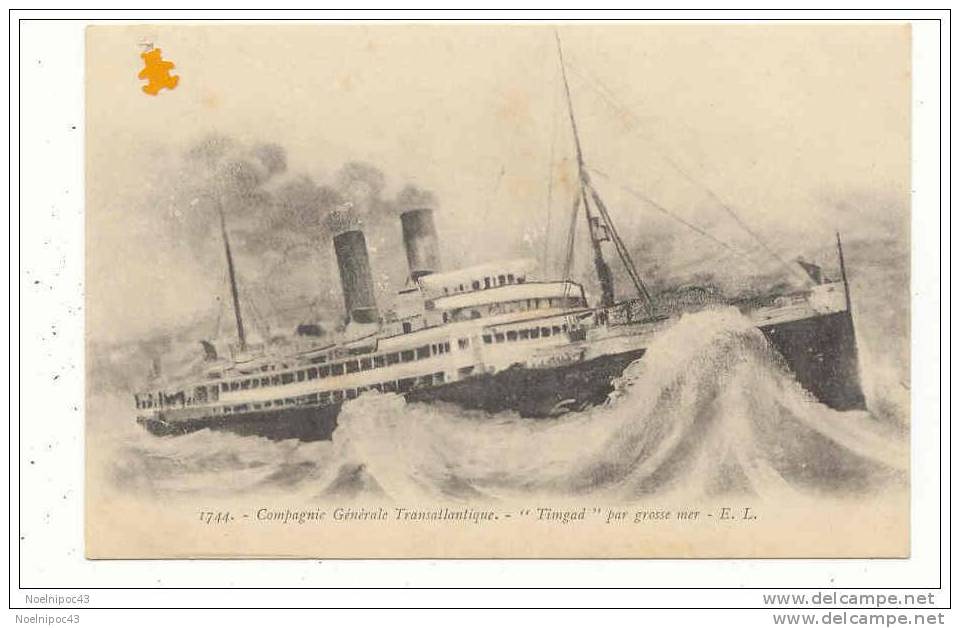 BATEAU-Compagnie générale Transatlantique- 