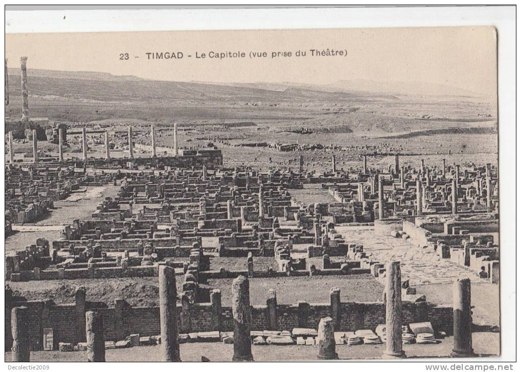 BR44437 Timgad le capitole    2  scans