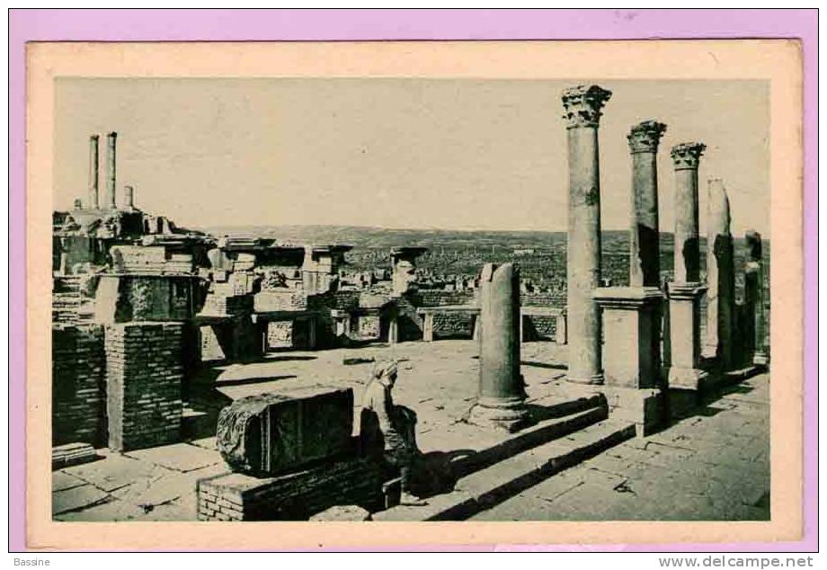 CPA/K51/ALGERIE TIMGAD MARCHE DE SERTIUS