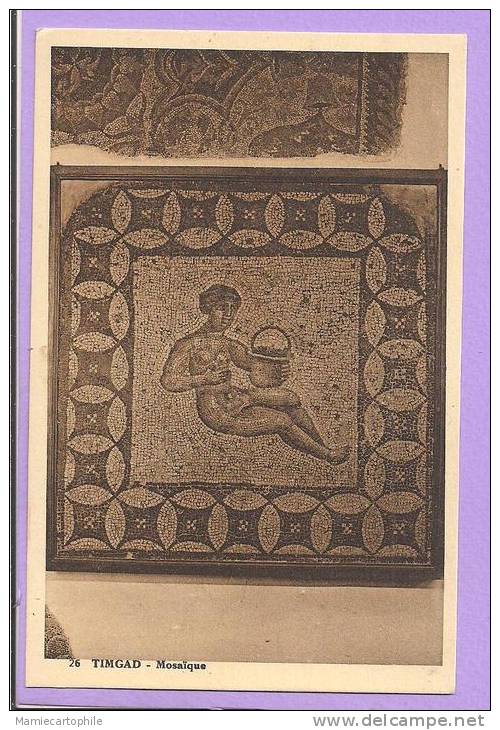 ALGERIE -   TIMGAD - Mosaïque -  Edition spéciale du Musée
