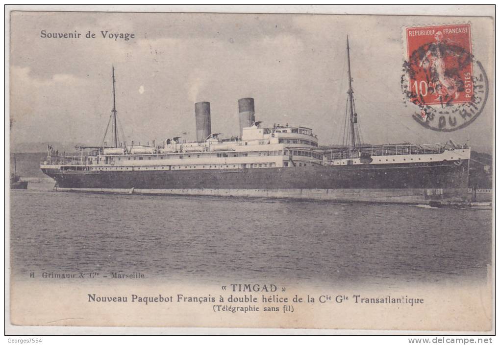 PAQUEBOT - TIMGAD