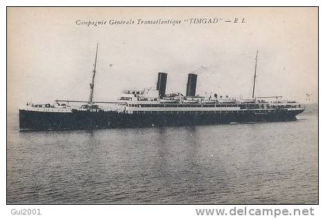 TIMGAD - COMPAGNIE GENERALE TRANSATLANTIQUE