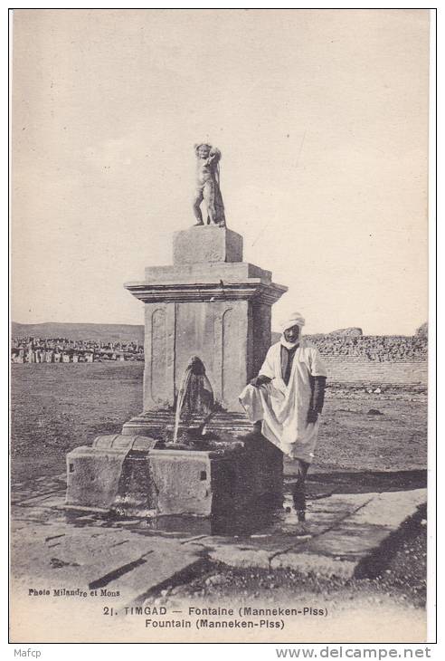 TIMGAD -- FONTAINE