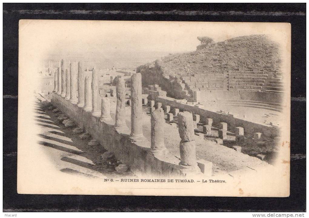 32790     Algeria,     Ruines  romaines  de  Timgad  -  Le  Theatre,  NV