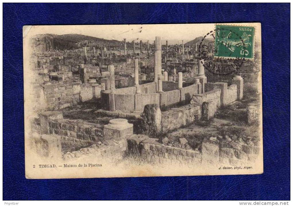 ALGERIE / ALGERIEN    Timgad  Maison de la Piscina