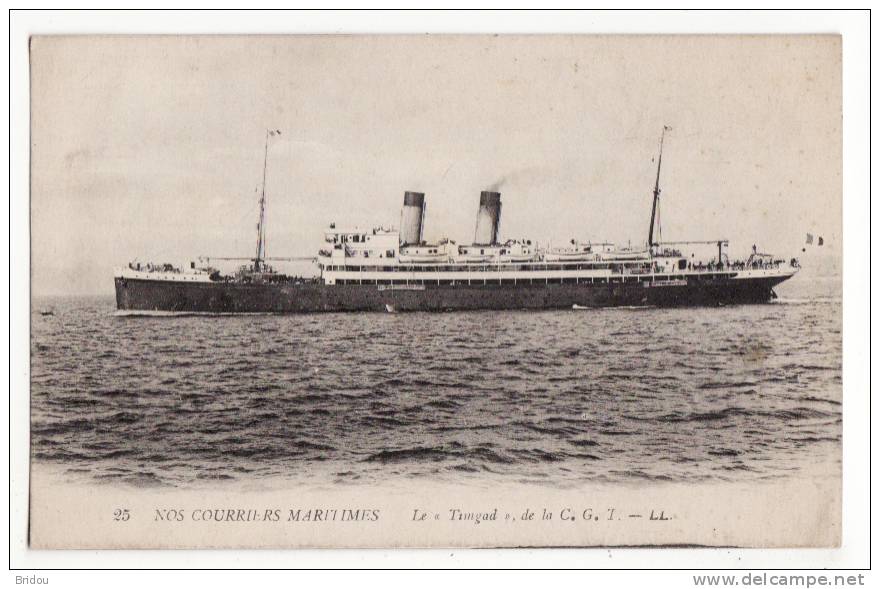Bateau   Nos courriers maritimes   Le TIMGAD de la CGT