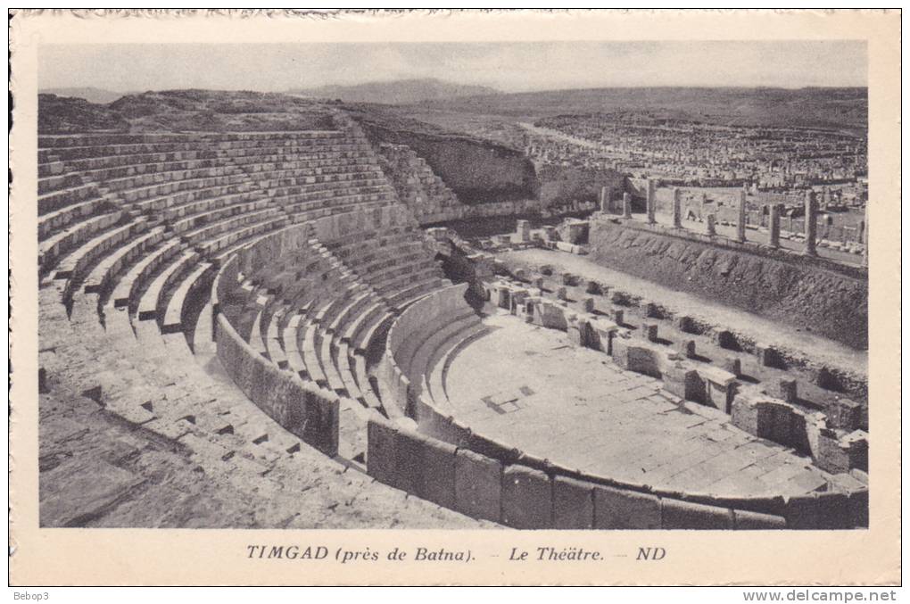 Algérie Timgad - Près de Batna, le théâtre