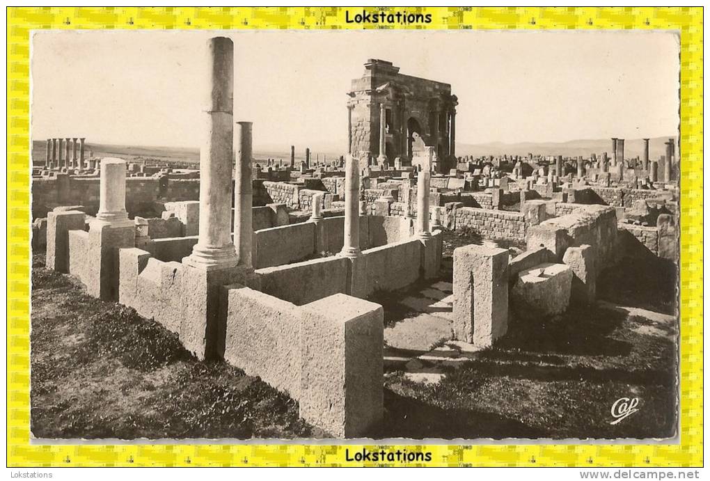 LES RUINES ROMAINES DE TIMGAD - Maison de la Piscina