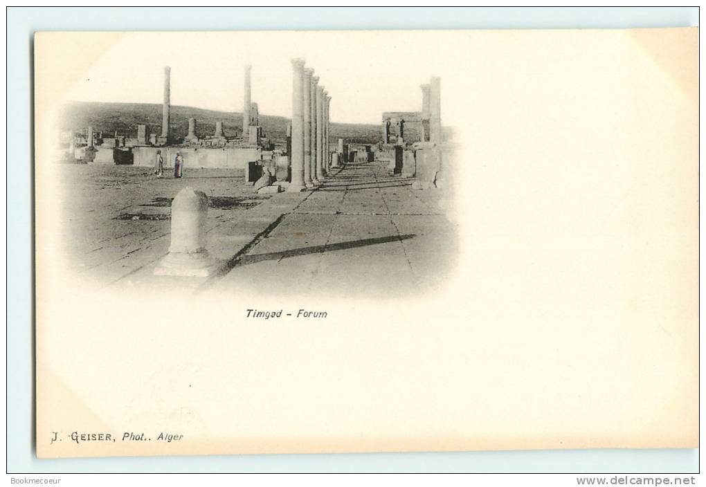 ALGERIE   TIMGAD   FORUM
