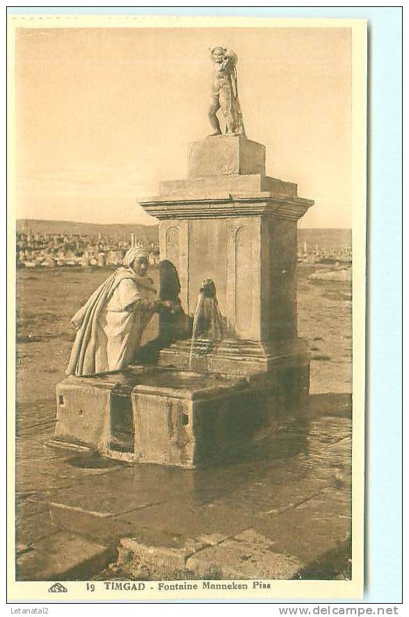 TIMGAD / Fontaine Manneken Piss